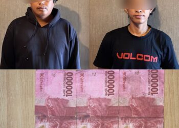 Polresta Bulungan Bongkar Sindikat Pengedar Uang Palsu, Amankan Dua Pelaku