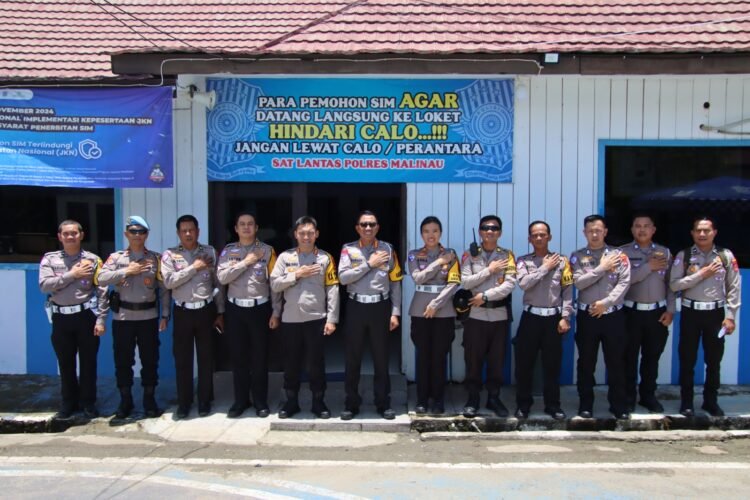 Dirlantas Polda Kaltara Bersama PJU Polda Kaltara Pantau Langsung Pos Pam dan Pos Yan Operasi Ketupat Kayan 2025 di Wilkum Polres Malinau