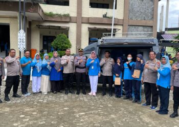 Direktorat Binmas Polda Kaltara Bekali Siswa SMPN 01 Tanjung Selor Pengetahuan Bahaya Judi Online