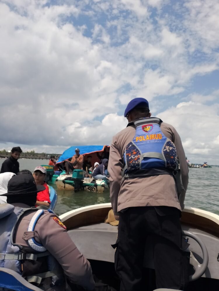 Sat Polairud Polres Tarakan Hadir Jaga Keamanan Lomba Speed Boat