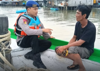 Di Idul Fitri Sat Polairud Polres Tarakan Masif Edukasi Keselamatan Berlayar