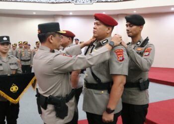 Kapolda Kaltara Pimpin Sertijab Dirreskrimsus Polda Kaltara