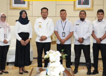 Audensi dengan Gubernur Kaltim, Kakanwil Kemenham Kaltim Sampaikan Progres Pelaksanaan Program Prioritas