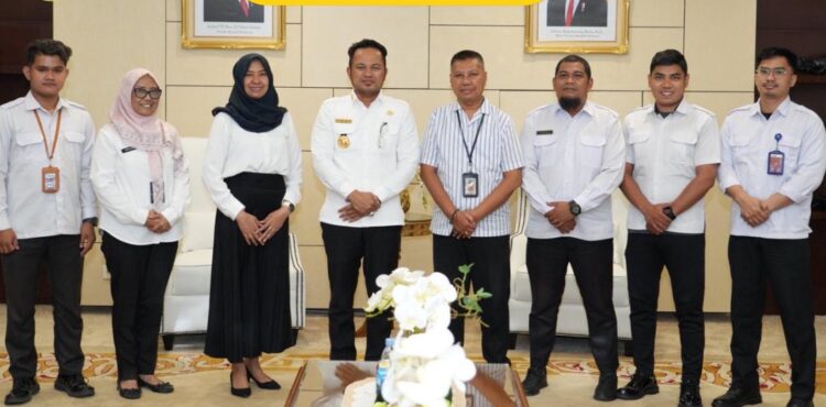 Audensi dengan Gubernur Kaltim, Kakanwil Kemenham Kaltim Sampaikan Progres Pelaksanaan Program Prioritas