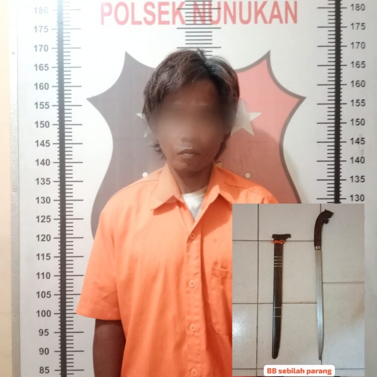 Aniaya Istri Siri dan Mengancam dengan Sajam, Pelaku Ditangkap Polisi Nunukan