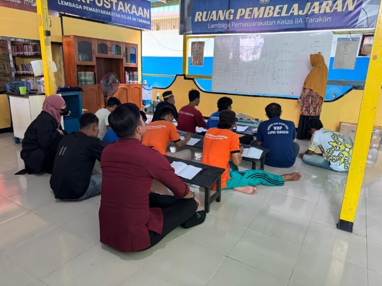 Peringatan Hari Pendidikan Nasional, Lapas Tarakan Tingkatkan Kualitas Pembinaan Intelektual Warga Binaan