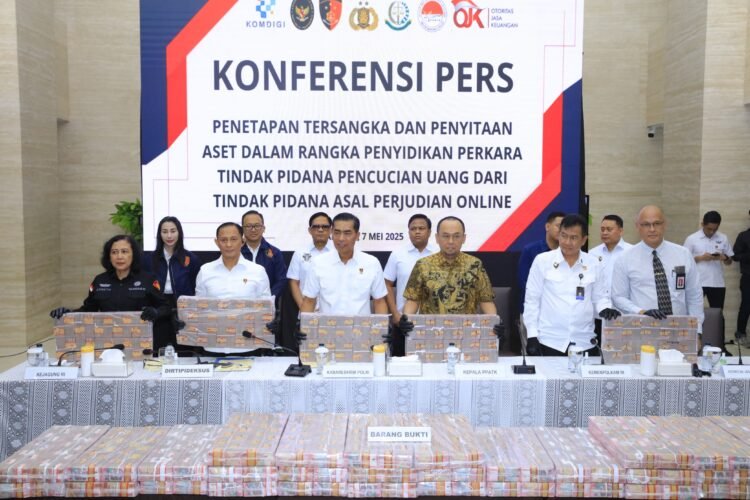 Polri Bongkar Jaringan Judi Online Rp530 Miliar, Dua Tersangka Dijerat UU TPPU