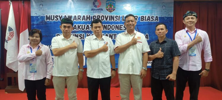 Terpilih Secara Aklamasi, Dr. Bustan Nahkodai Federasi Akuatik Indonesia Prov. Kaltara