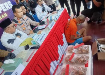 Penyelundupan Sabu dalam Perut Ikan Bandeng Berhasil Diungkap Satresnarkoba Polres Tarakan