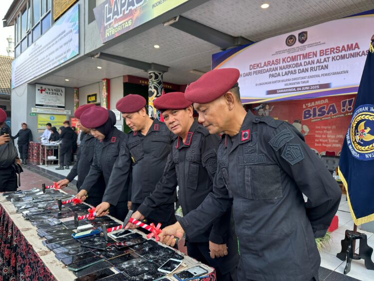 Lapas Tarakan Komitmen Bersih dari Peredaran Narkoba dan Alat Komunjkasi Ilegal