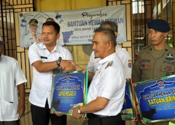 Lapas Tarakan Terima Bantuan Hewan Qurban dari Pemerintah Kota
