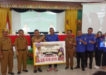 Dividen 28,4 Miliar Diserahkan PDAM Tarakan ke Pemerintan Kota