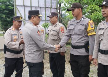 Kapolda Kaltara Kunjungi Polsek Tanjung Palas Utara, Apresiasi Kondisi Mako dan Tekankan Peran Bhabinkamtibmas