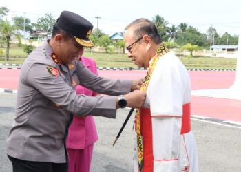 Kapolda Kaltara Dampingi Kunjungan Kardinal Suharyo: Perkuat Iman dan Soliditas Umat Katolik TNI–Polri di Momen Tahun Yubelium