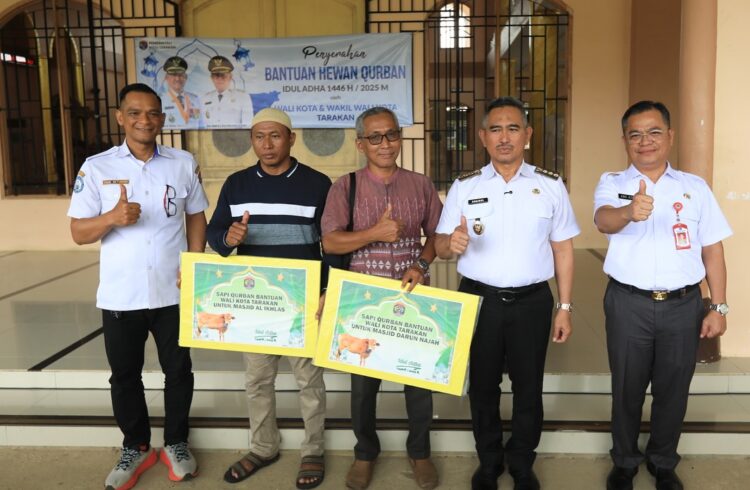 PDAM Tarakan Berkurban 5 Ekor Sapi untuk Masyarakat Tarakan
