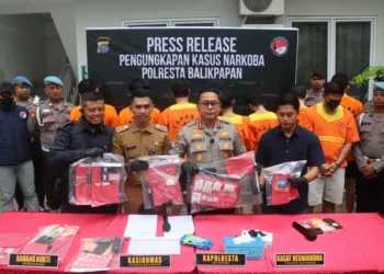 Satresnarkoba Polresta Balikpapan Gerebek Apartemen, Tangkap Residivis Pengedar Sabu