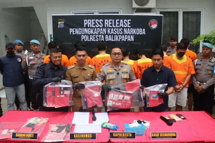 Satresnarkoba Polresta Balikpapan Gerebek Apartemen, Tangkap Residivis Pengedar Sabu