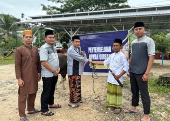 Lapas Tarakan Bagikan Daging Qurban ke Warga Binaan dan Masyarakat Sekitar