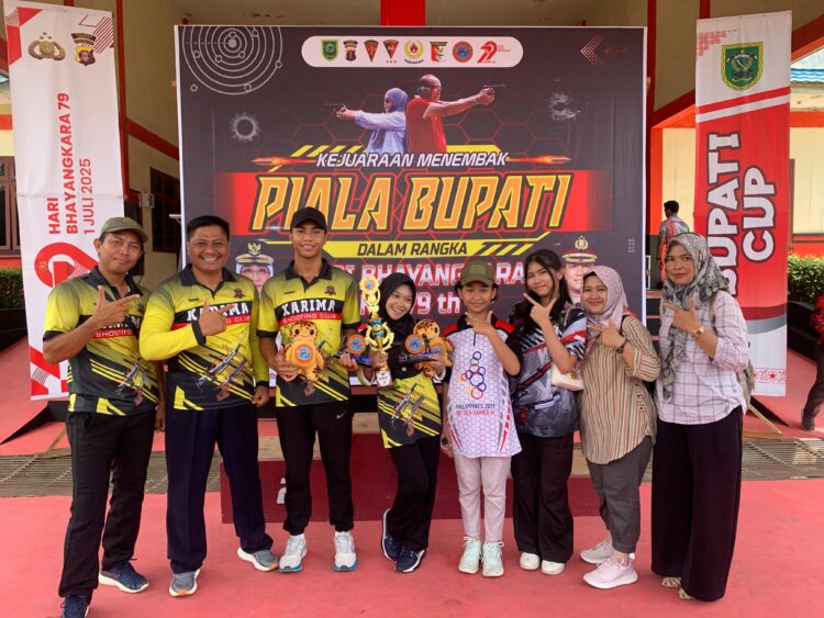 Atlet Menembak Nunukan Raih Medali Emas dan Perak di Kejuaraan Piala Bupati Berau 2025