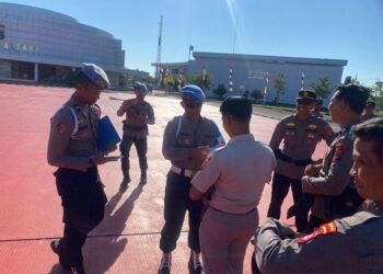 Tingkatkan Disiplin dan profesionalitas, Bid Propam Polda Kaltara Laksanakan Gaktibplin personil Polda Kaltara