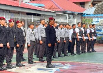 Kalapas Nunukan Mengikuti Deklarasi Komitmen Bersama Bersih dari Peredaran Narkoba dan Alat Komunikasi Ilegal