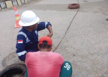 PT Pertamina EP Sangasanga Field dan Masyarakat Berkolaborasi Cegah Ancaman Banjir