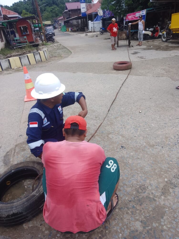 PT Pertamina EP Sangasanga Field dan Masyarakat Berkolaborasi Cegah Ancaman Banjir