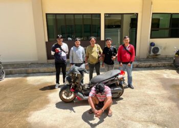 Bawa Kabur Motor Majikan Hingga ke Berau, RF Kini Masuk Bui Polsek Sebuku
