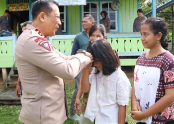 Kapolda Kaltara Laksanakan Bakti Religi di GSJA Anugerah Jelarai Tengah, Tanjung Selor