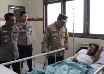 Kapolda Kaltara Kunjungi Mahasiswa Korban Insiden Aksi Unjuk Rasa