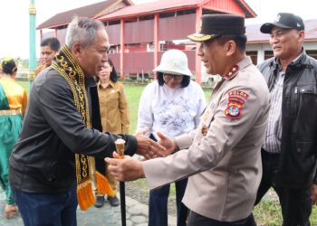 Kapolda Kaltara Sambut Kedatangan Tim Staf Ahli Kemenko Polkam RI di Tarakan
