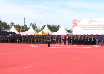 Polda Kaltara Gelar Upacara Hari Bhayangkara ke-79, Momentum Refleksi dan Penguatan Pengabdian Untuk Masyarakat