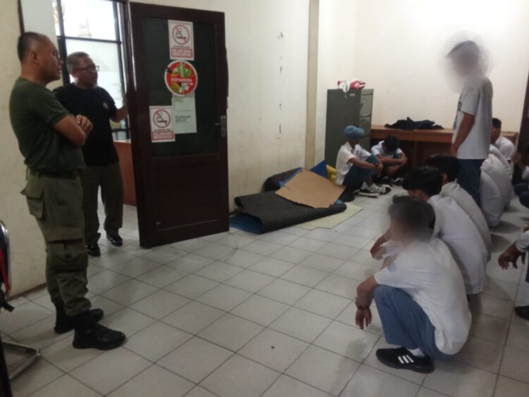 Hari Pertama Sekolah, 30 Pelajar SMA di Tarakan Diamankan Satpol PP