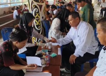 Dinkes Prov. Kaltara Gelar Pelayanan Kesehatan Bergerak ke Wilayah Perbatasan