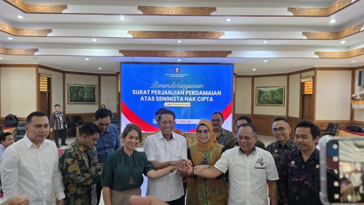 Disaksikan Menkum, Mie Gacoan dan LMK SELMI Sepakat Berdamai*