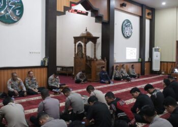 Polda Kaltara Gelar Binrohtal Rutin: Perkuat Mental, Spiritual, dan Karakter Humanis Personel