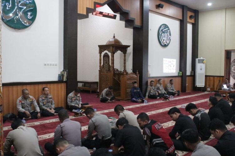 Polda Kaltara Gelar Binrohtal Rutin: Perkuat Mental, Spiritual, dan Karakter Humanis Personel