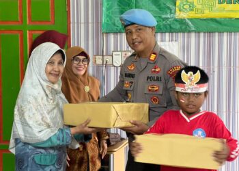 Bidpropam Polda Kaltara Bersama TNI dan Polres Nunukan Salurkan Bantuan Sosial ke Panti Asuhan Ruhama Aisyiyah