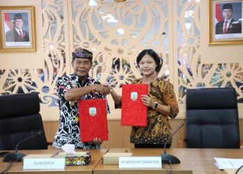 Gubernur Hibahkan 20 Hektar Lahan Resmi Pembangunan Sekolah Unggulan Garuda