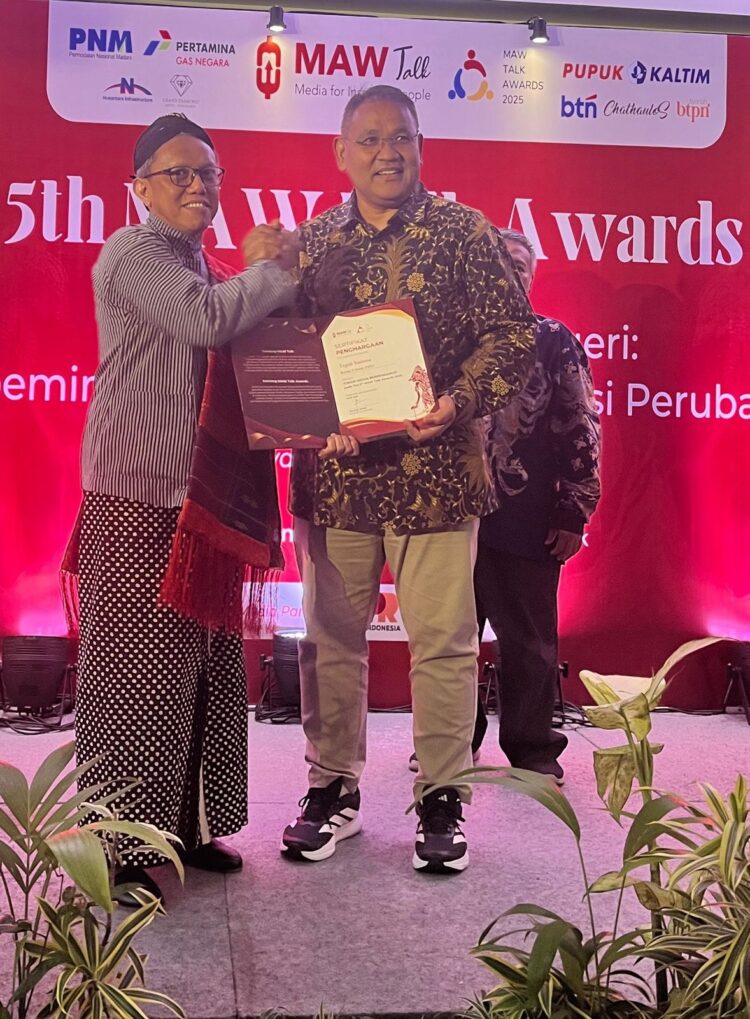 Ketua Umum JMSI Jadi ‘Tokoh Media Berpengaruh’  Versi MAT 2025