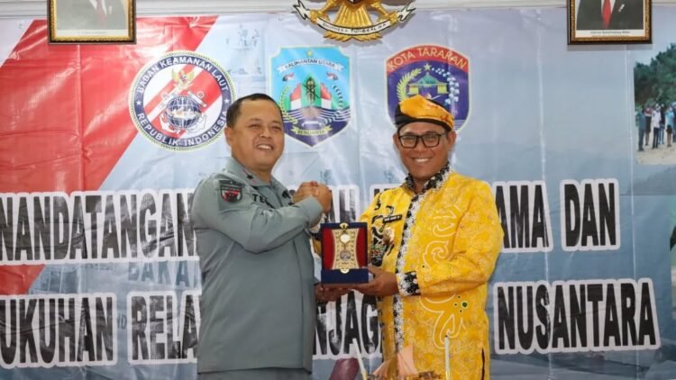 Bersama Jaga Keamanan Laut, , Pemkot Tarakan Jalin PKS dengn Bakamla RI