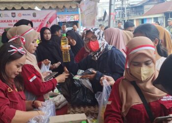 Pemkab Nunukan Gelar Gerakan Pangan Murah, Andi Fajrul Syam Apresiasi