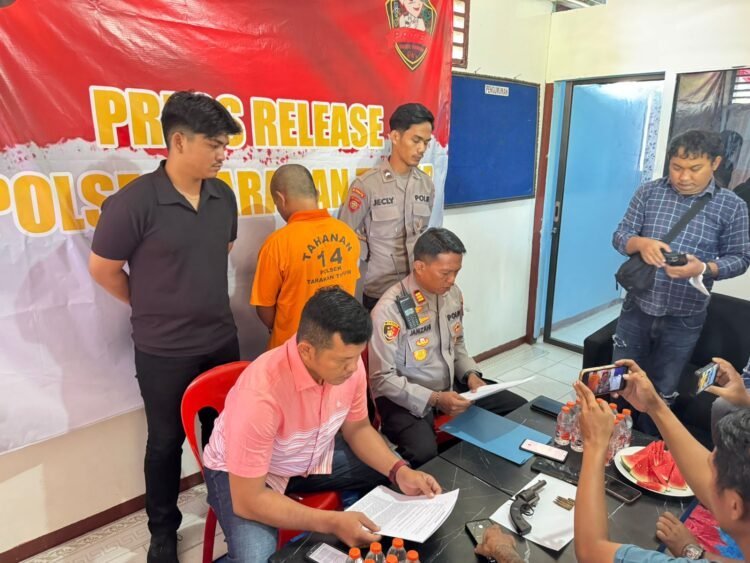 Polsek Tarakan Timur Ungkap Kasus Kepemilikan Senjata Api Rakitan, Satu Orang Diamankan