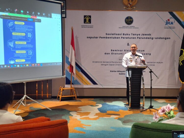 Percepat Birokrasi,  Kanwil Hukum Kaltim Perkenalkan Inovasi Layanan “HARMONIS” Ke JICA Jepang