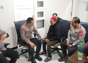 Kapolri Temui Keluarga Ojol, Sampaikan Permintaan Maaf Juga ke Masyarakat