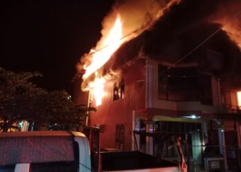 Satu Rumah di Sebatik Ludes Terbakar, Diduga Karena Korsleting Listrik