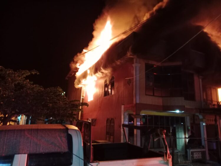 Satu Rumah di Sebatik Ludes Terbakar, Diduga Karena Korsleting Listrik