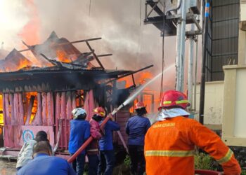 3 Rumah di Nunukan Ludes Terbakar
