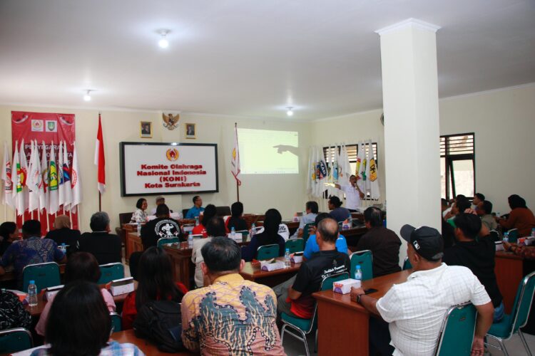 KONI Surakarta Terapkan Sistem Baru Tata Kelola Keuangan, 63 Cabor Wajib Susun RAB