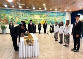 Menteri Hukum Ambil Sumpah WNI Atlit Bola: Mauro Zijlstra Resmi WNI, Siap Bela Timnas di Round 4 Kualifikasi World Cup